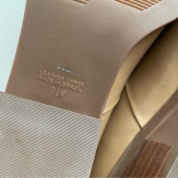 NWOT Makron Suela Leather Floral Rose Embossed Boots - Picture 7 of 9